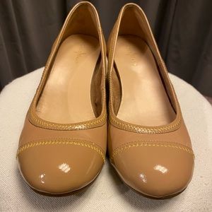 Cole Haan Milly Wedge in Sandstone Sz 7.5